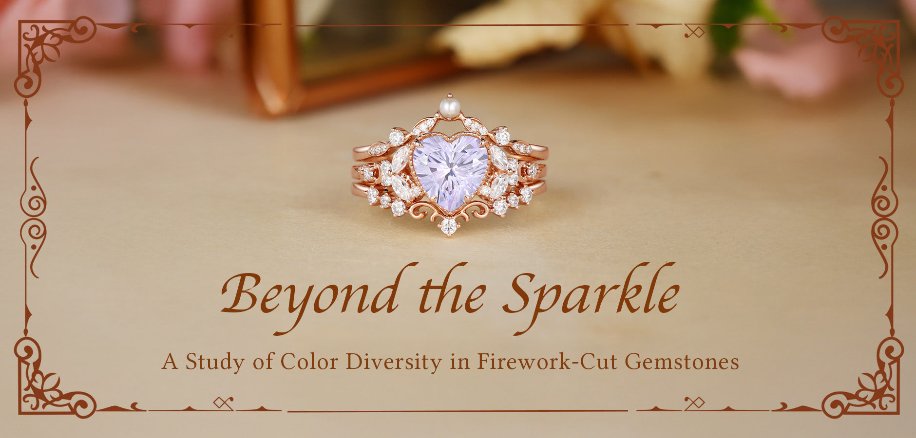 Beyond the Sparkle: A Study of Color Diversity in Firework-Cut Gemstones