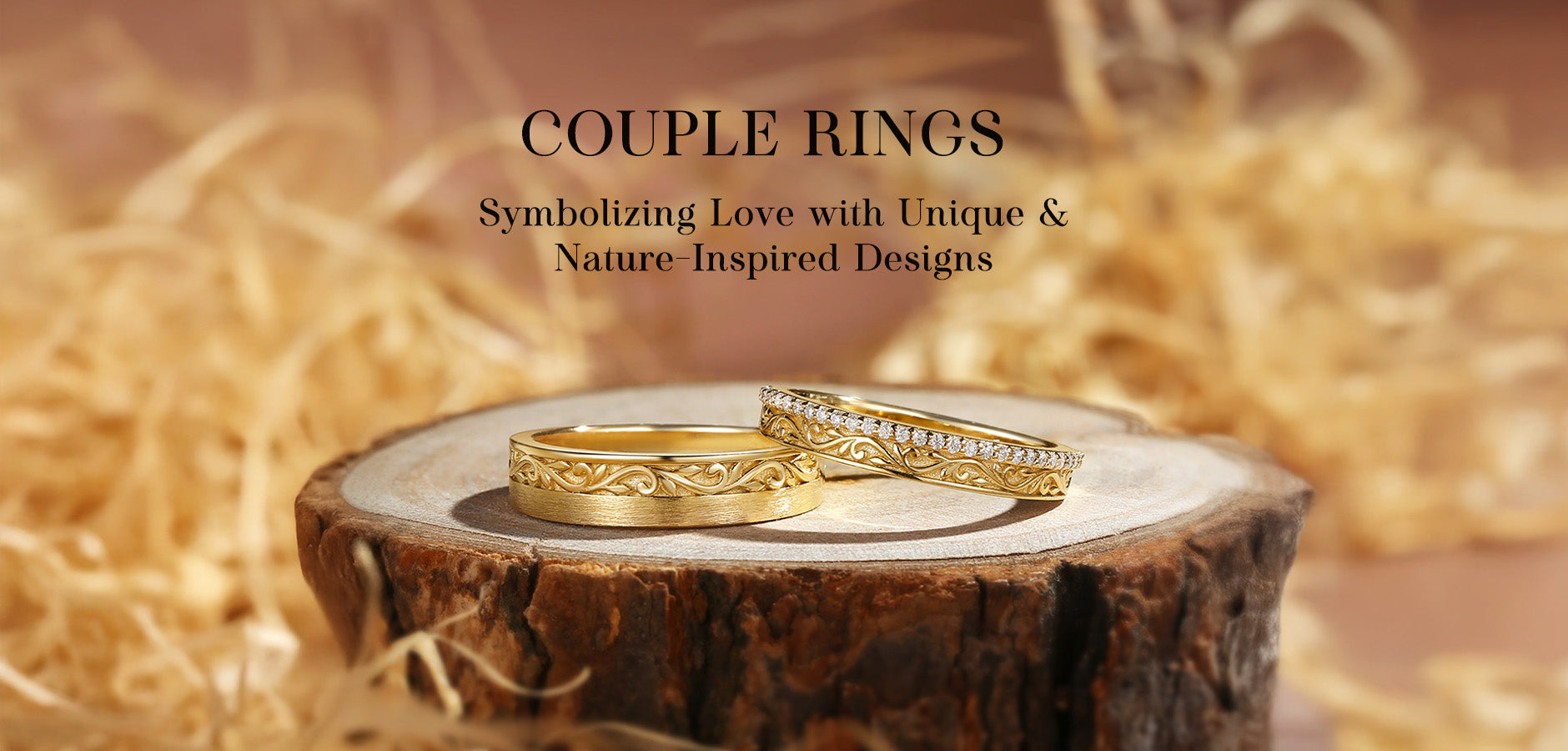 Couple Rings: Symbolizing Love with Unique & Nature-Inspired Designs