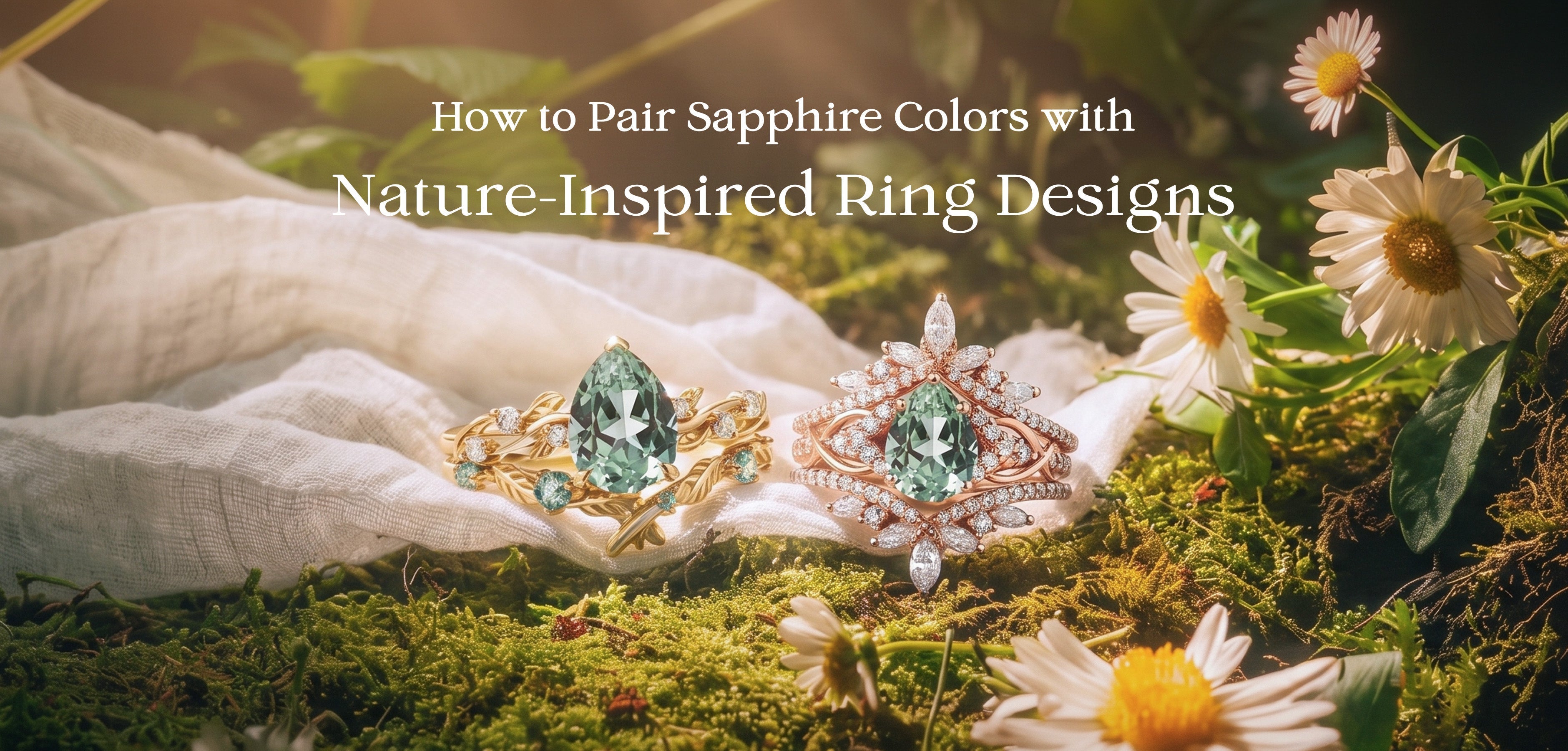 How to Pair Sapphire Colors with Nature-Inspired Ring Designs