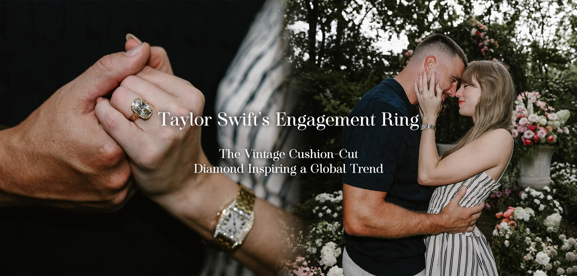Taylor Swift’s Engagement Ring: The Vintage Cushion-Cut Diamond Inspiring a Global Trend