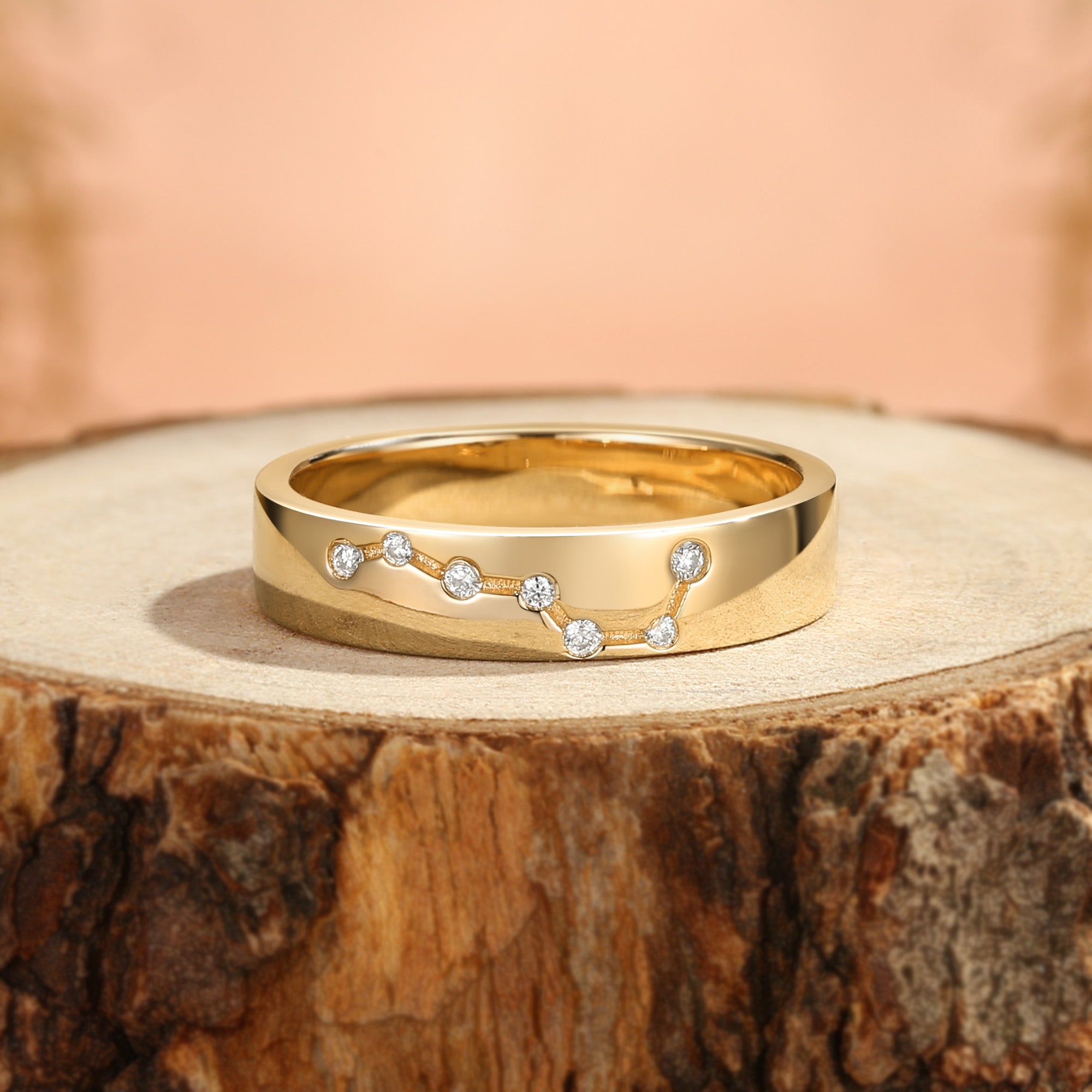 5MM Big Dipper Constellation Men Band