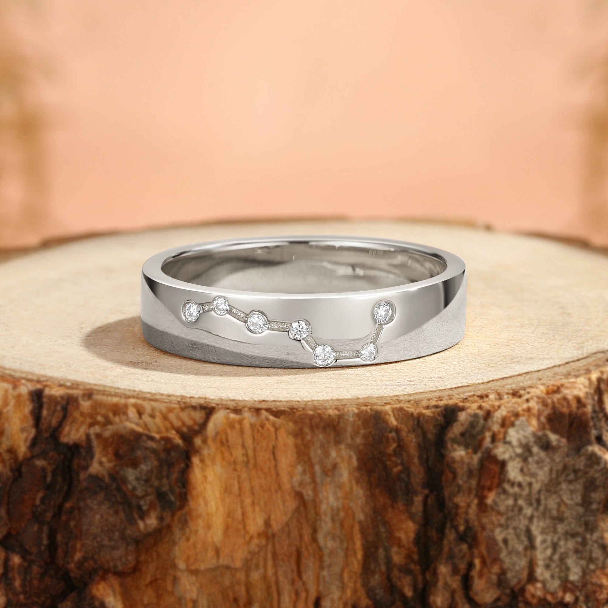 5MM Big Dipper Constellation Men Band