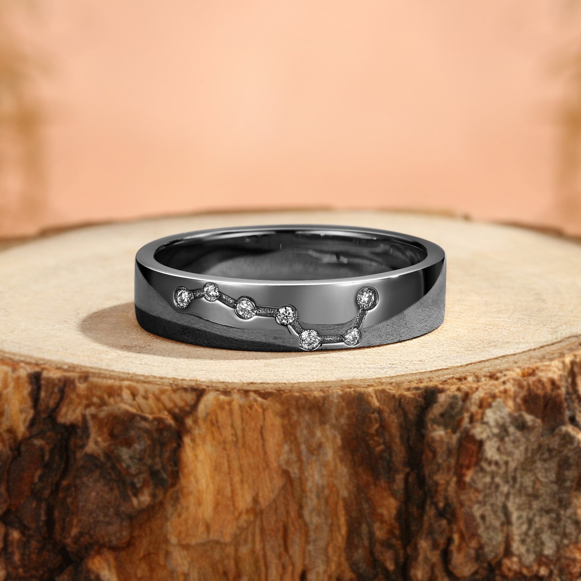 5MM Big Dipper Constellation Men Band