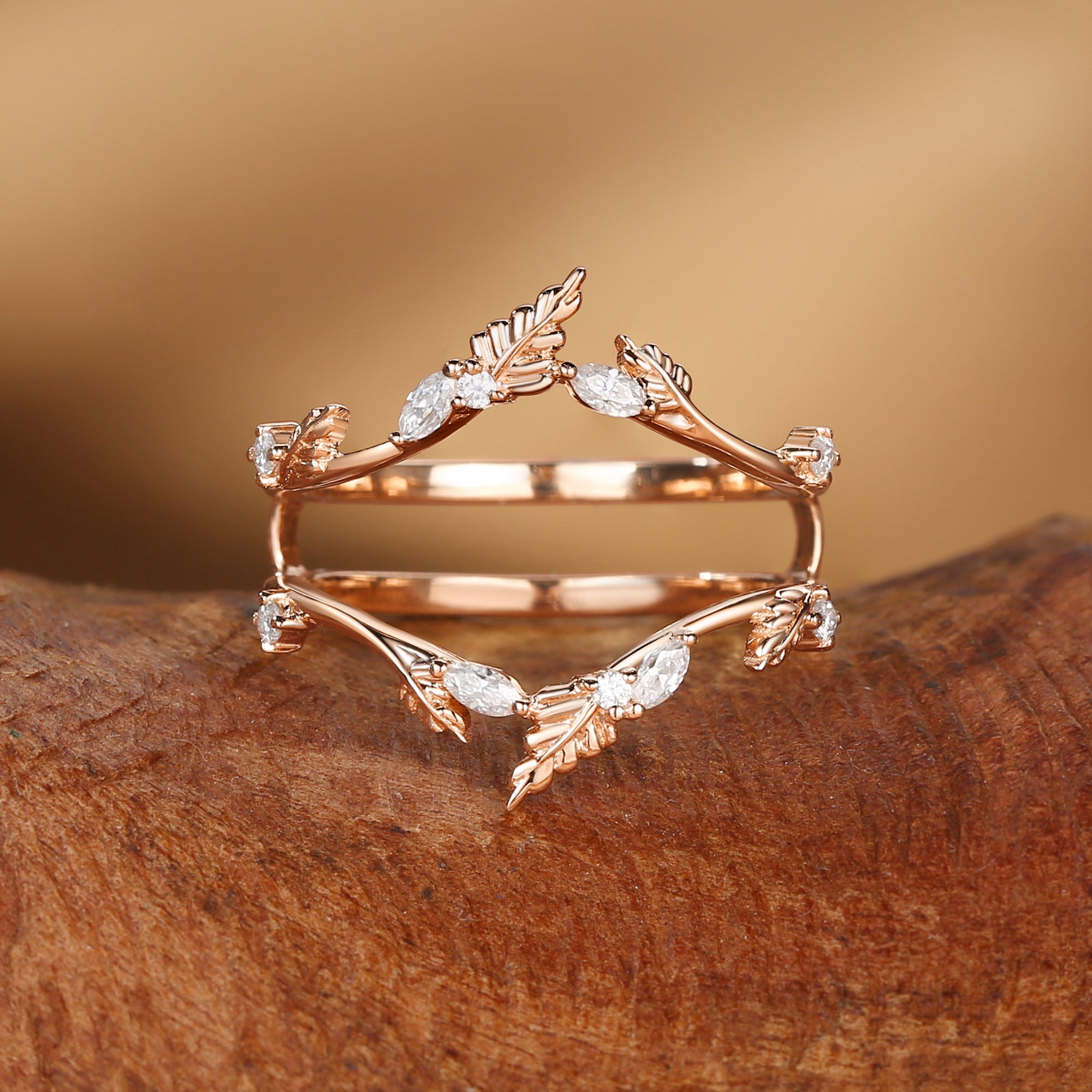Quilina - Special Nature Inspired Wedding Enhancer Band