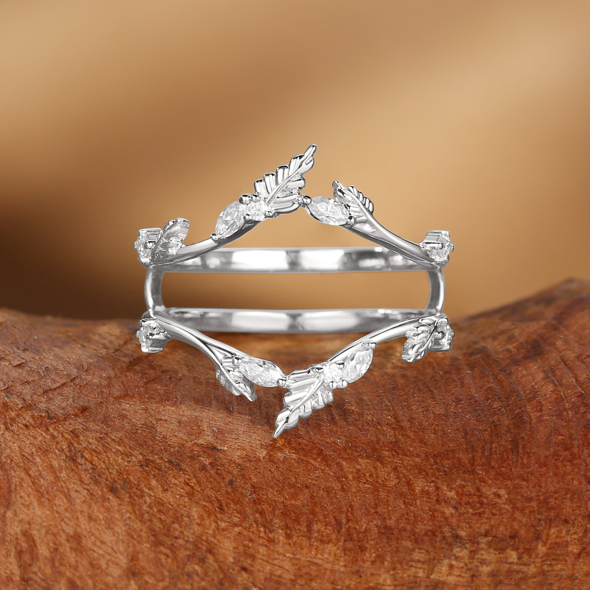 Quilina - Special Nature Inspired Wedding Enhancer Band