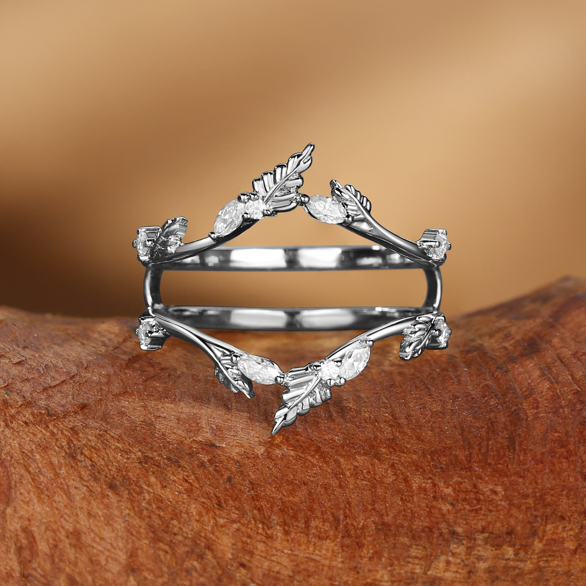 Quilina - Special Nature Inspired Wedding Enhancer Band