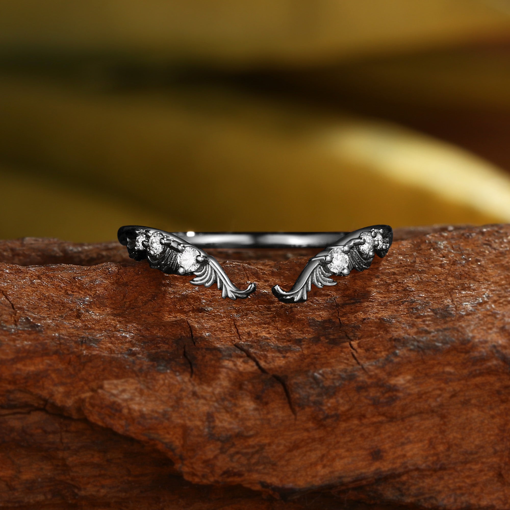 Wedding Band - Acanthus Leaf Design Wedding Band