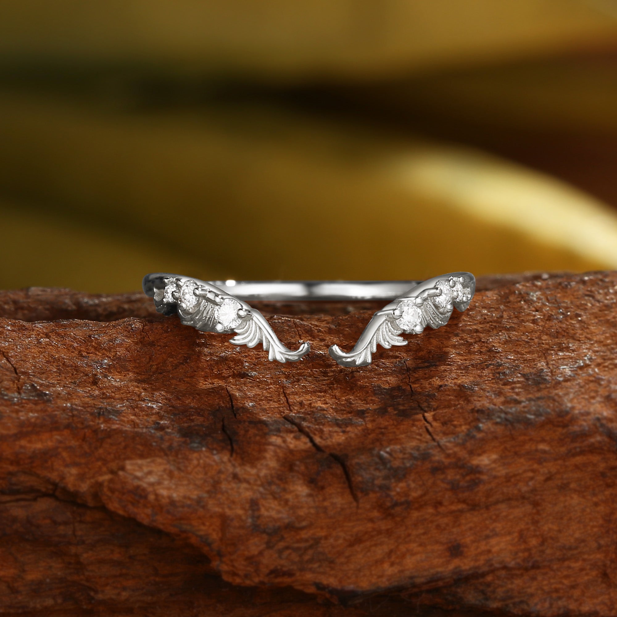 Wedding Band - Acanthus Leaf Design Wedding Band