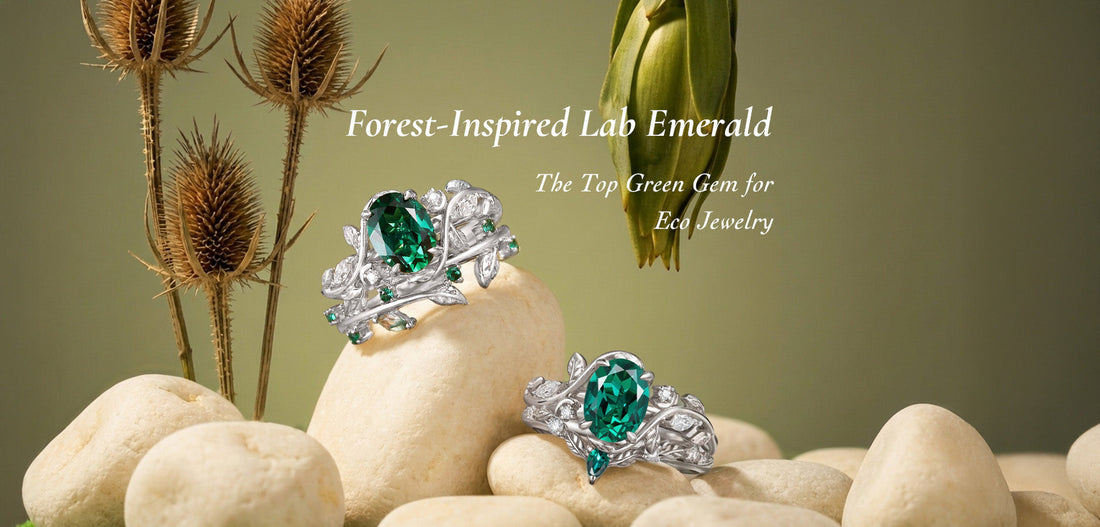 Forest-Inspired Lab Emerald: The Top Green Gem for Eco Jewelry