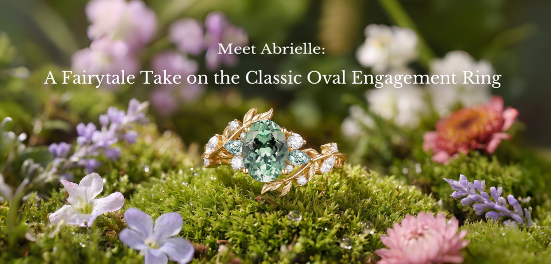 Meet Abrielle: A Fairytale Take on the Classic Oval Engagement Ring