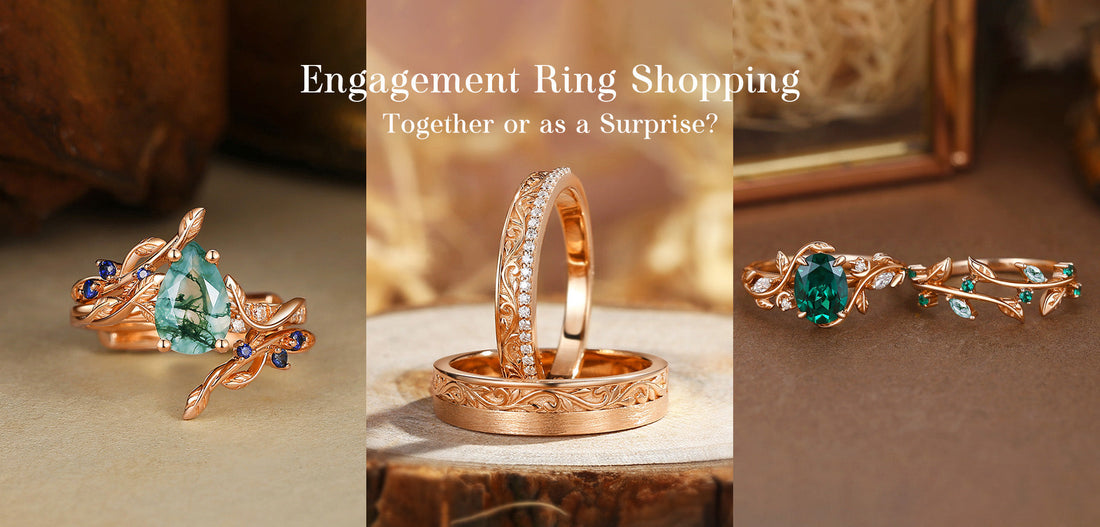 Engagement Ring Shopping: Together or as a Surprise?