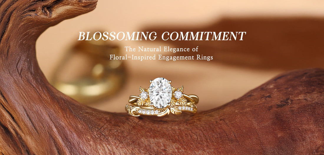 Blossoming Commitment: The Natural Elegance of Floral-Inspired Engagement Rings