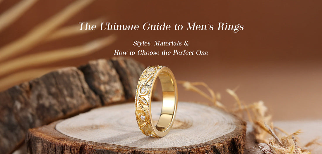 The Ultimate Guide to Men’s Rings: Styles, Materials & How to Choose the Perfect One