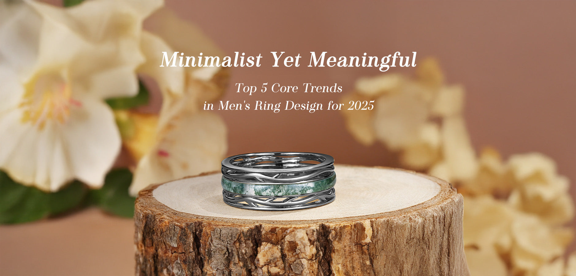 Minimalist Yet Meaningful: Top 5 Core Trends in Men's Ring Design for 2025