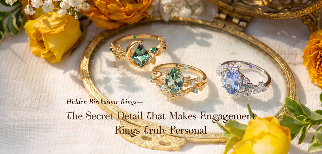 Hidden Birthstone Rings: The Secret Detail That Makes Engagement Rings Truly Personal