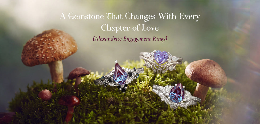 Alexandrite Engagement Rings: A Gemstone That Changes With Every Chapter of Love