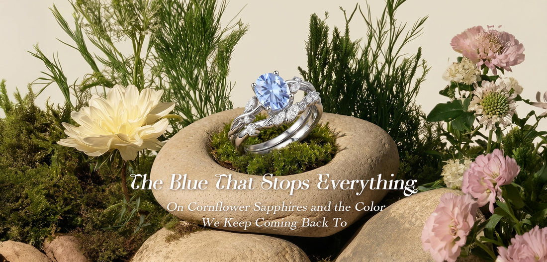 The Blue That Stops Everything: On Cornflower Sapphires and the Color We Keep Coming Back To