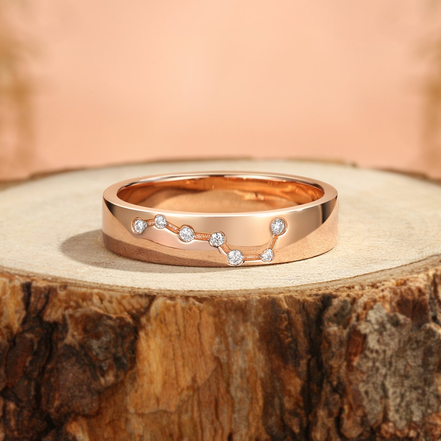 5MM Big Dipper Constellation Men Band